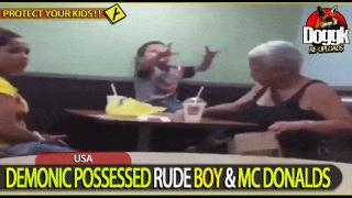 DEMONIC POSSESSED RUDE BOY & MC DONALDS.. (USA)