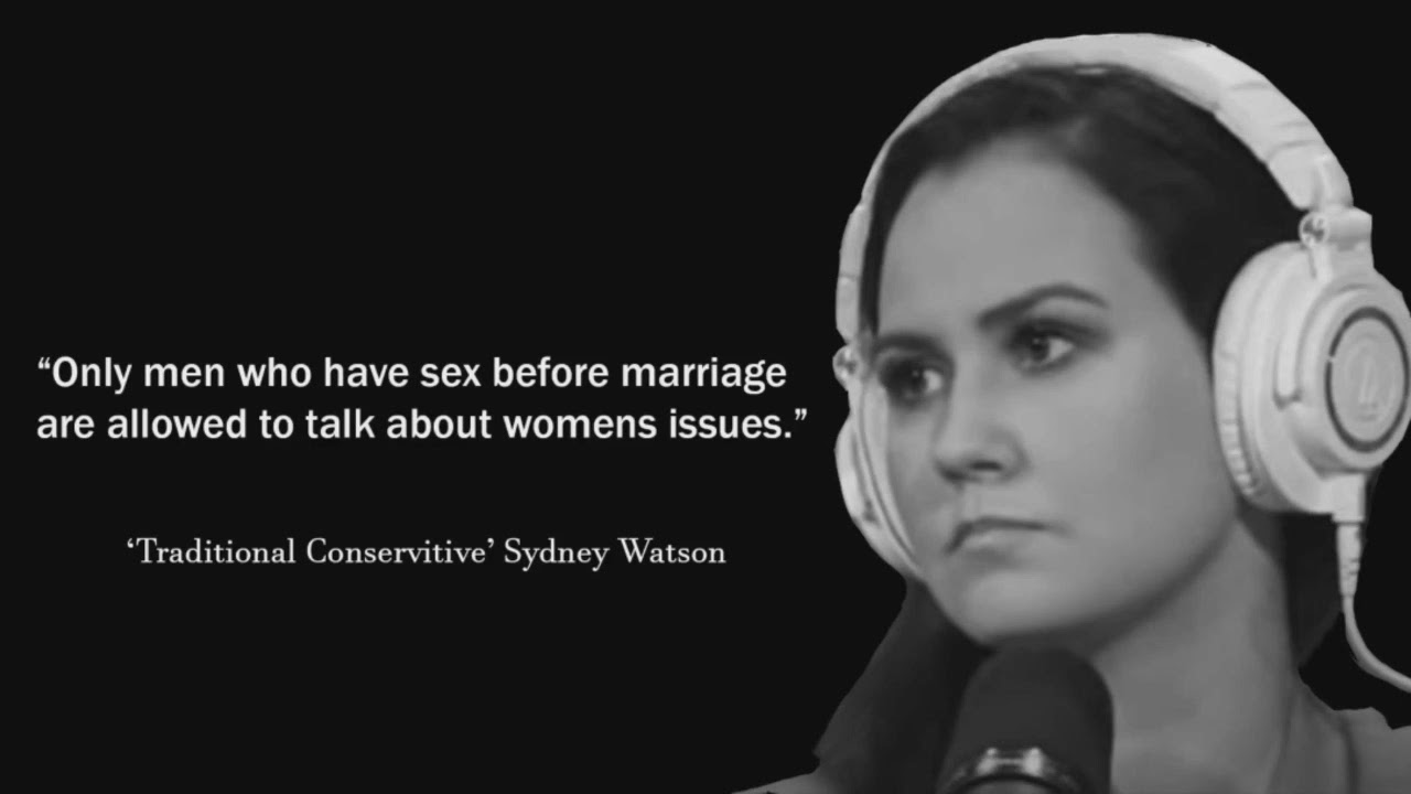 Sydney Watson IS Feminist Like All TradThots Are