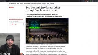 Leftists Struck by Car On Highway They Blocked, One Is Critical, Trump Announces He's FIGHTING