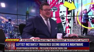 WATCH- Leftist INSTANTLY Triggered After Seeing Biden’s WORST NIGHTMARE Plastere_HD