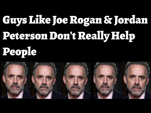 Does Jordan Peterson  Really Help People?