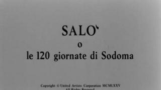 Salo or 120 Days of Sodom