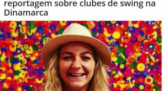 Jornalista Dinamarquesa,vai fazer matéria em clube de SWING,e acaba participando da PUTARIA