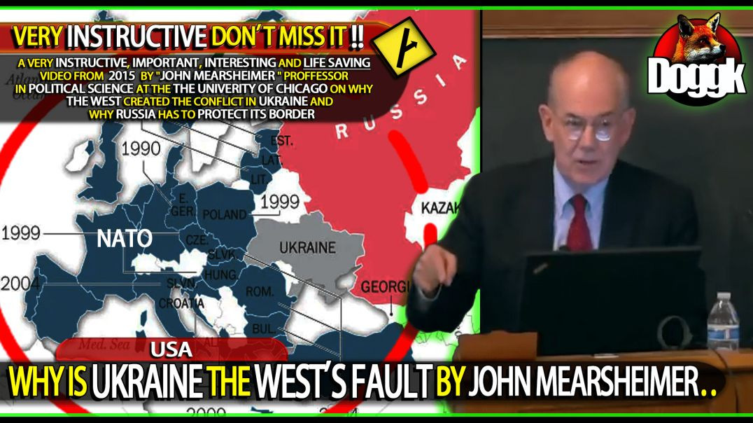 WHY IS UKRAINE THE WEST'S FAULT by JOHN MEASHEIMER.. (USA) >> VERY COMPLETE & INSTRUCTIVE ! DON'T MI