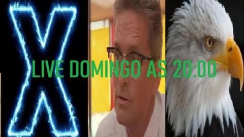 LIVE DOMINGO ÀS 20:00 NO YOUTUBE