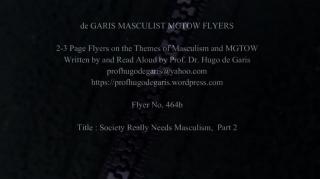 466e   The Masculist Case for Budding Female Masculists, Part 5 (Masculism, MGTOW)