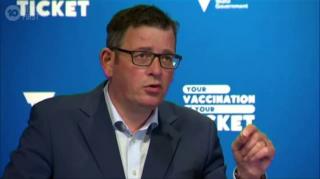 Fascism In Plain Sight! | Daniel Andrews Says Unvaccinated Victorians Won't Get COVID-19 Freedoms Until 2022 _ 10