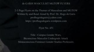 451  Campus Gender Wars,  Biconscious Masculist Undergrads Attack Monoconscious Feminazi Gender Studies Professors (Masc