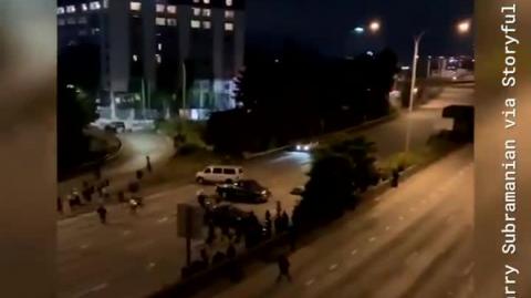 Two Female "Protesters" Hit on Seattle Highway