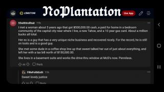 When a woman says she has a house