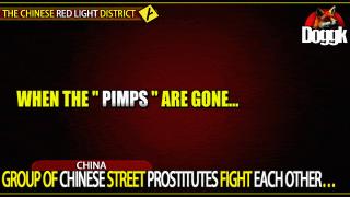 GROUP OF CHINESE STREET PROSTITUTES FIGHT EACH OTHER.. (CHINA)