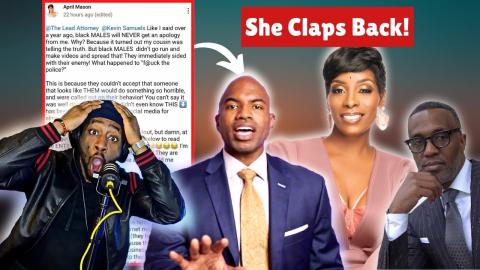 @April Mason CLAPS BACK at @The Lead Attorney And @Kevin Samuels | Smoke Show