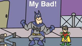Batman doesn't (usually) kill