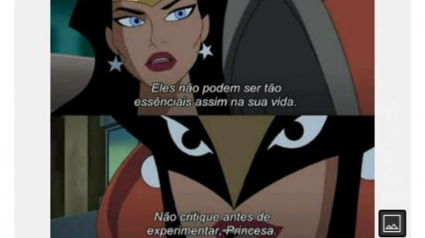 "Não critique antes de experimentar princesa"