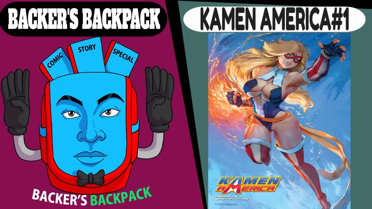 KAMEN AMERICA Volume One Review (BACKER'S BACKPACK)