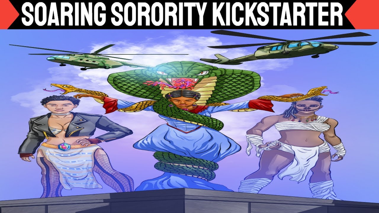 SOARING SORORITY Kickstarter Trailer | Comic Book | Graphic Novel