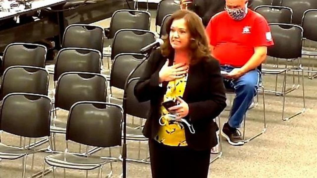 Mama bear's takedown of school board's mask hypocrisy goes viral