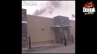SELFISH WOMAN demands REFUND from a BURGER KING on FIRE...