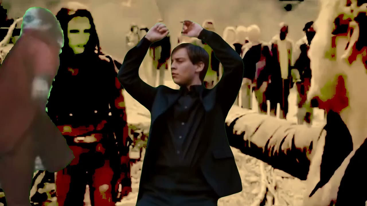 Tobey Maguire and Joker Dance Off