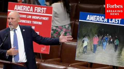 "We Have Utter Chaos": Chip Roy Gives Mammoth House Floor Remarks Decrying "America Last" Policies
