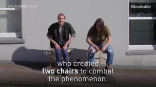 Anti-Manspreading Chair Forces Men To Sit With Knees Together