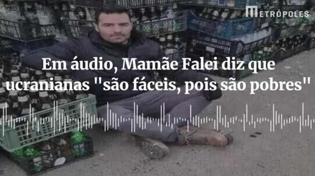 Vaza áudio polemico ( mamãe caguei minha carreira) são fáceis porque são pobres kkkkkk.