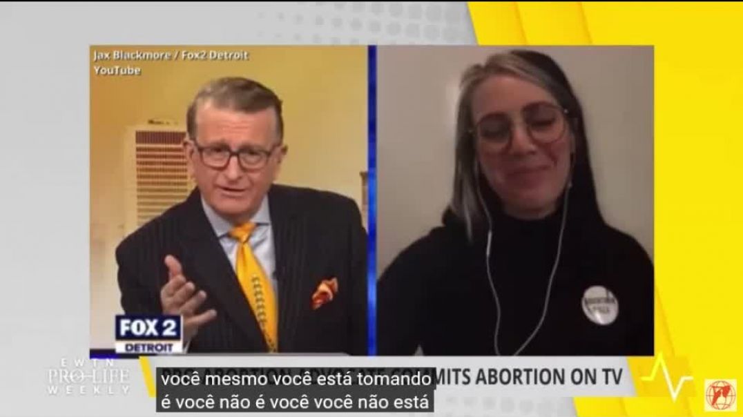 Ativista Satanista e Feminista toma PÍLULA ABORTIVA ao vivo na TV