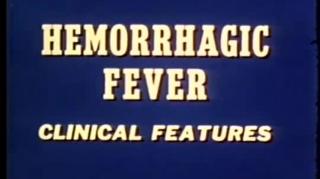 HEMORRHAGIC FEVER - CLINICAL FEATURES   ----  1953   ----   Henta Virus...
