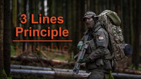 How to layer military equipment - 3 Lines Principle