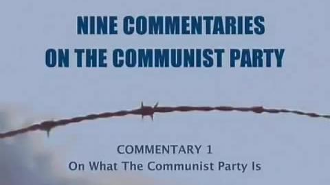 What the Communist Party Is