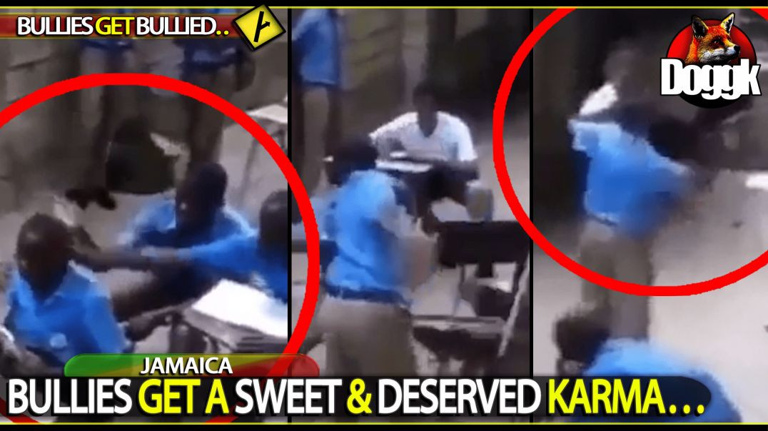 BULLIES GET A SWEET & DESERVED KARMA.. (JAMAICA)