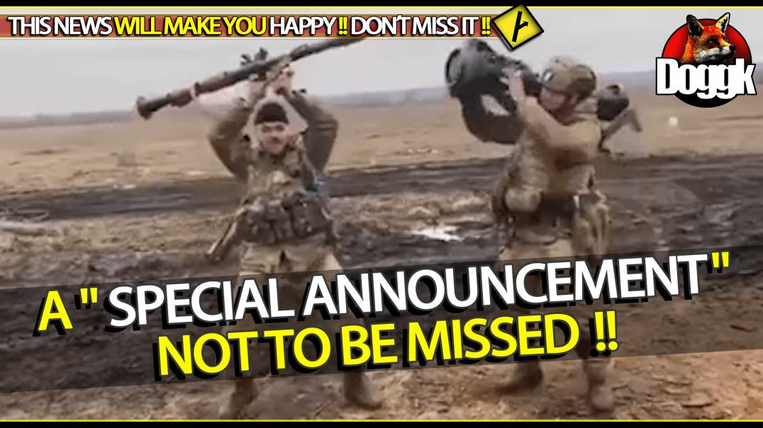 A SPECIAL ANNOUNCEMENT NOT TO BE MISSED !! [ THIS NEWS WILL MAKE YOU HAPPY !! ]