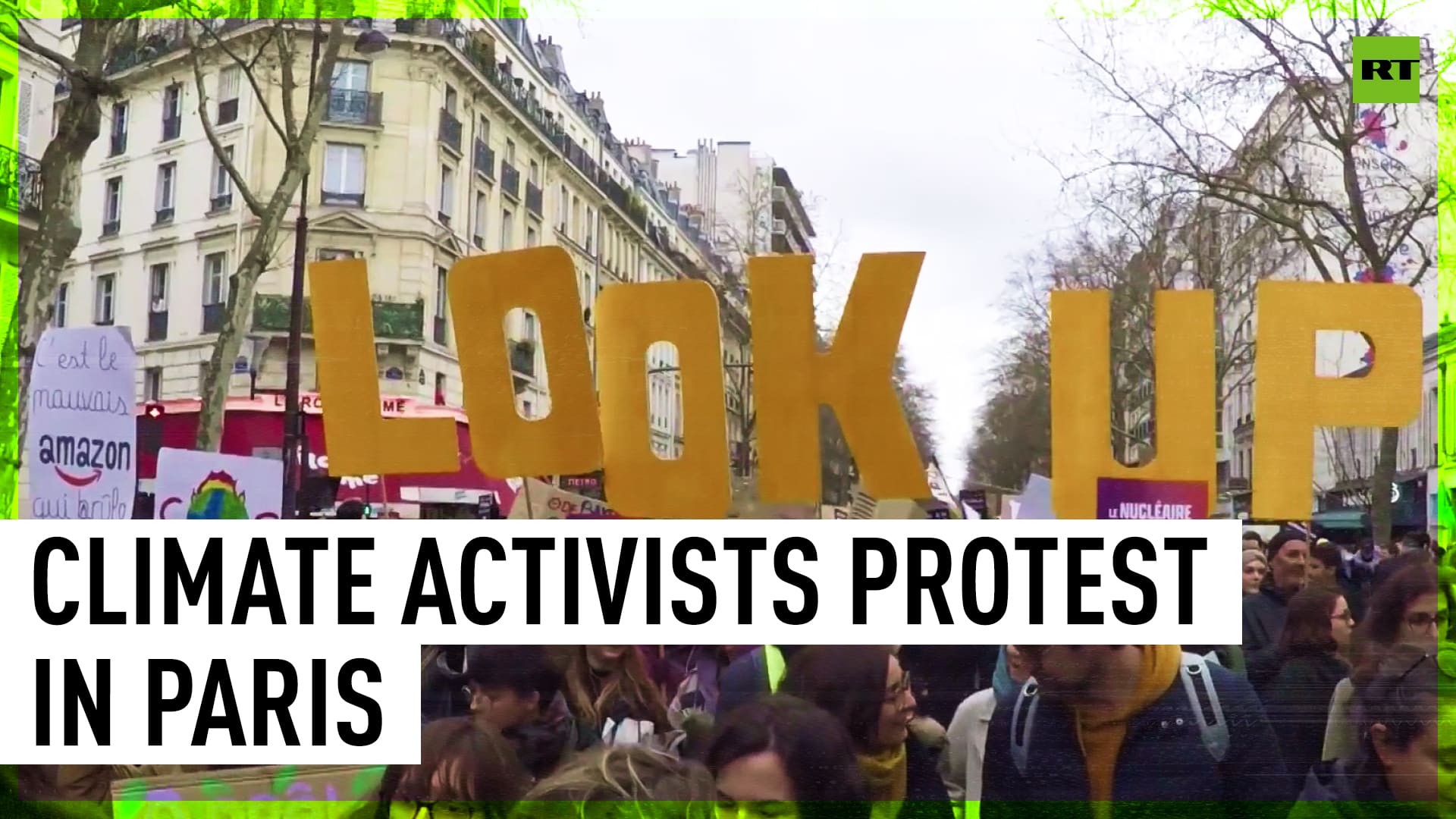 Climate activists hit Paris' streets