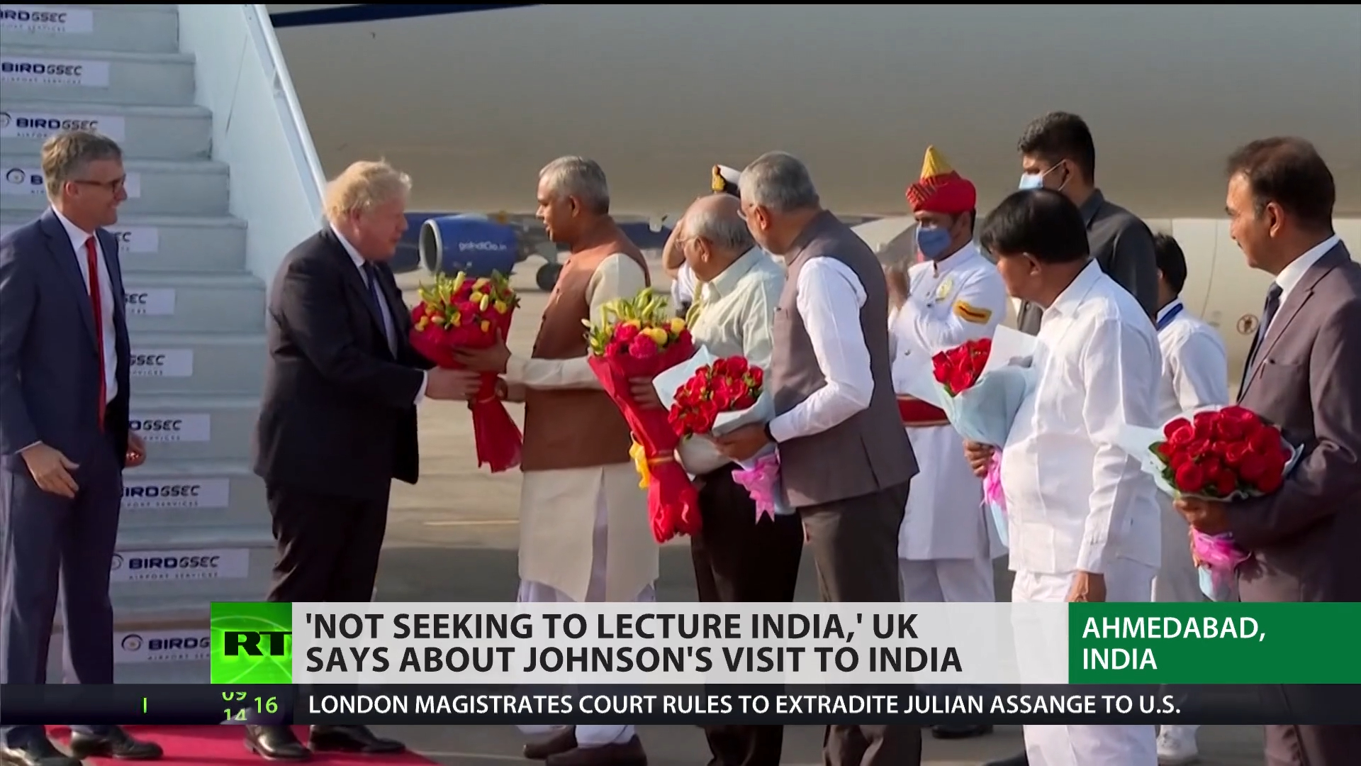 UK insists Johnson’s visit to India is not intended to ‘lecture’ the state