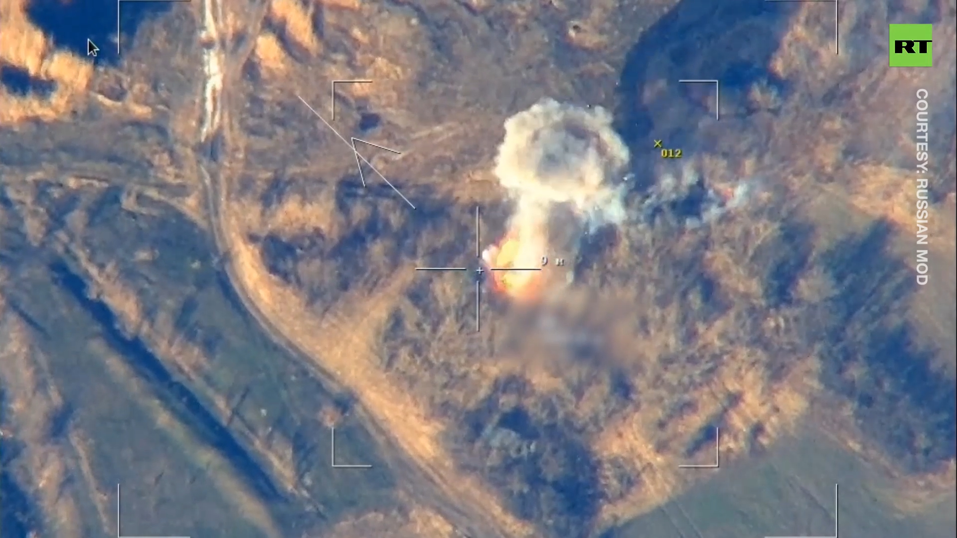 Ukrainian tank and disguised warehouse destroyed with precision strikes