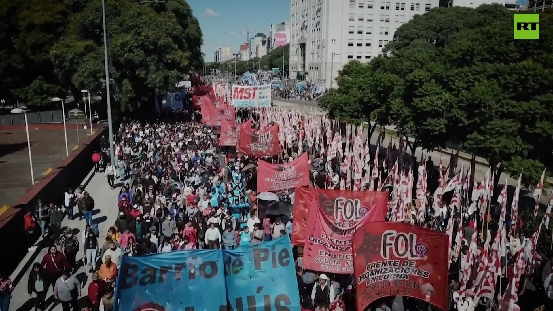 Argentines protest en masse over economy at Buenos Aires rally