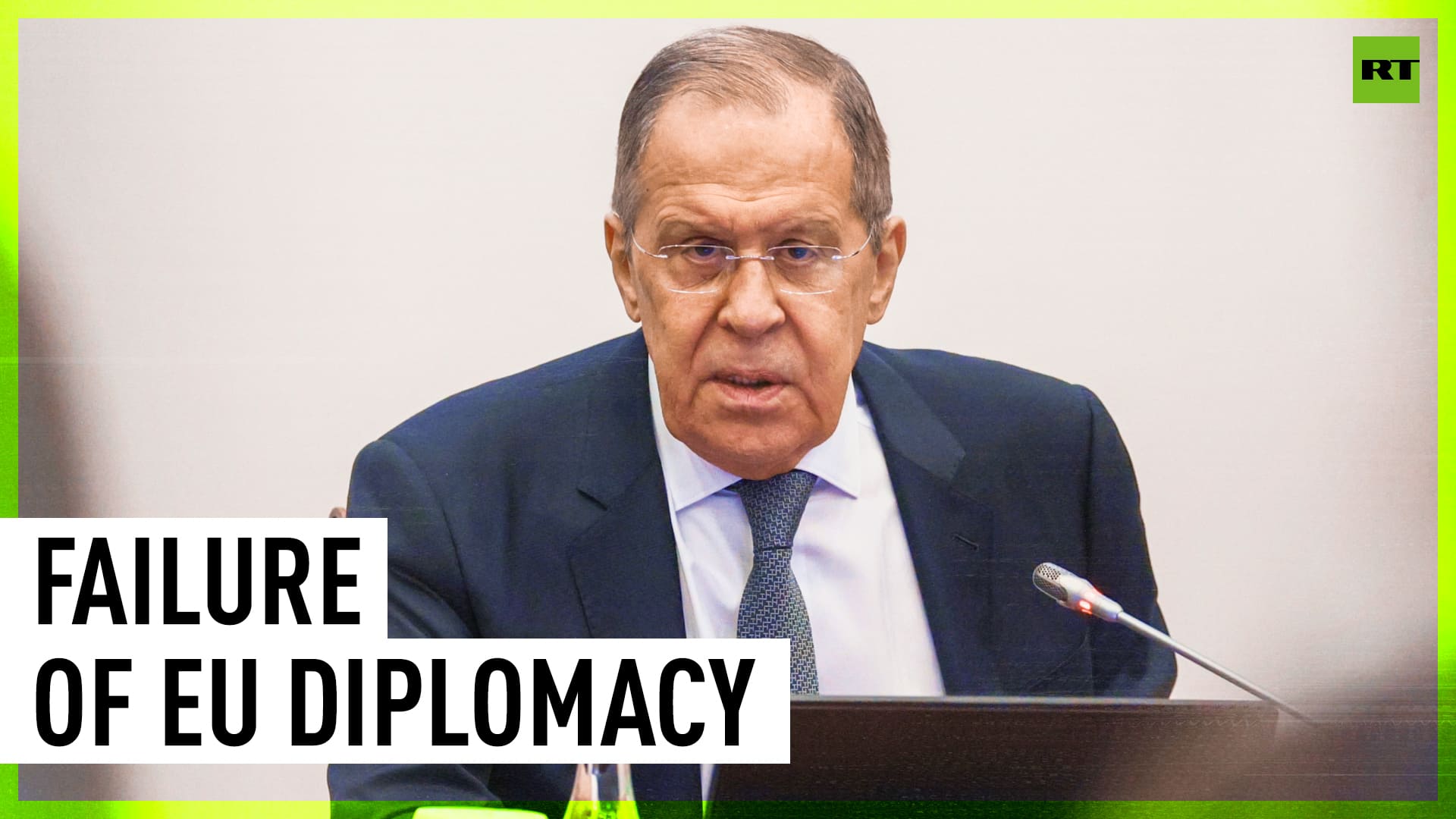 ‘We have been seeing failure’ - Lavrov on European diplomacy