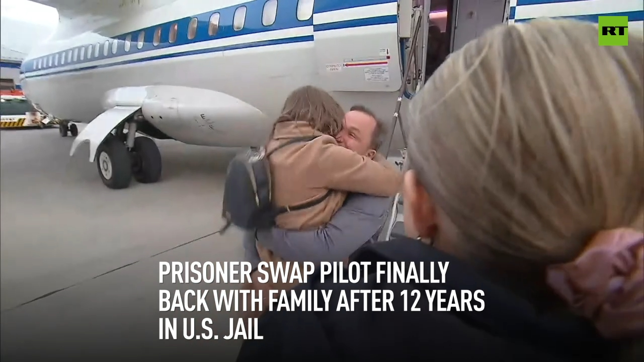 Prisoner swap pilot finally back with family after 12 years in US jail