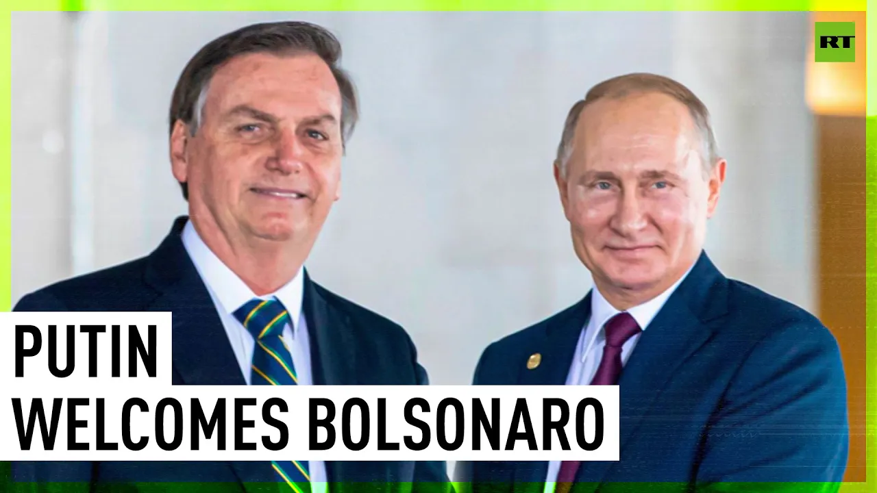 Putin Welcomes Brazilian President Bolsonaro in Moscow