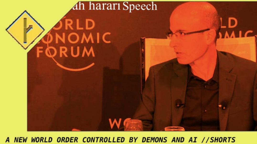 Elite Yuval Hoah Harari Says Quite Part Out Loud For NWO