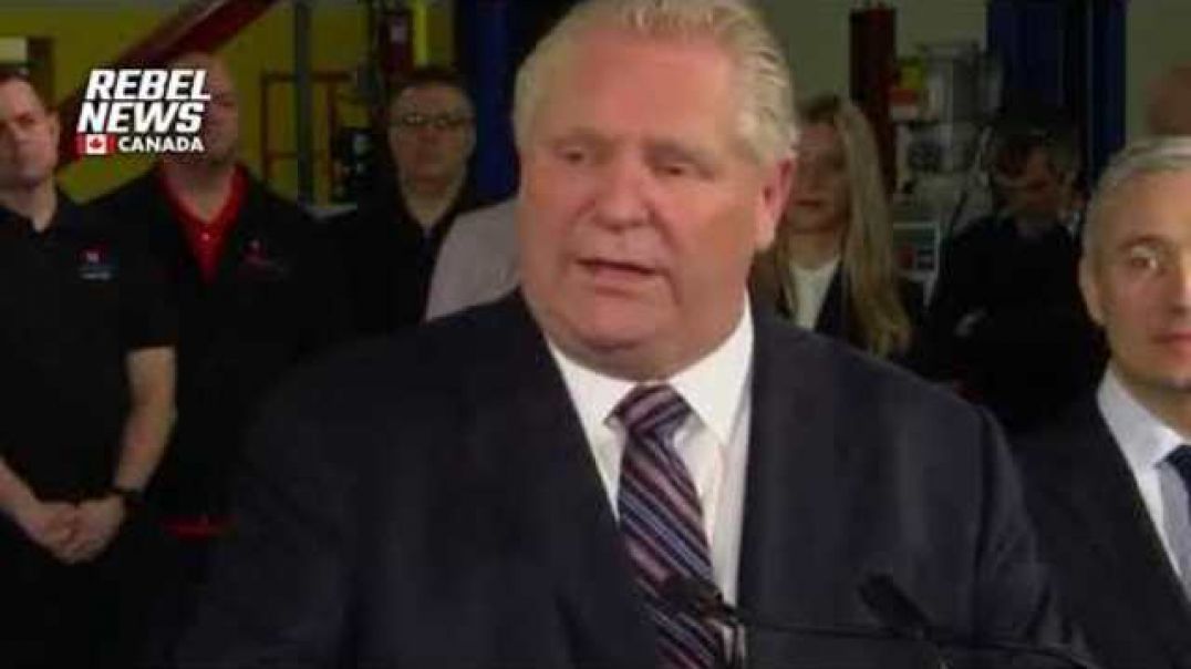 Ontario Premier Doug Ford admits he had some of "the strictest regulations in the world." for COVI..