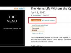 Aaron Clarey Now Best Selling FEMINIST Author in America!