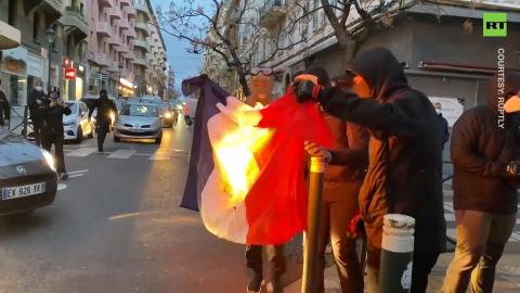 Homemade bombs & Molotov cocktails fly amid Bastia clashes