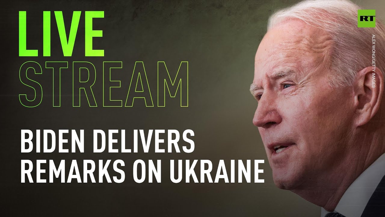 Biden delivers remarks on Ukraine