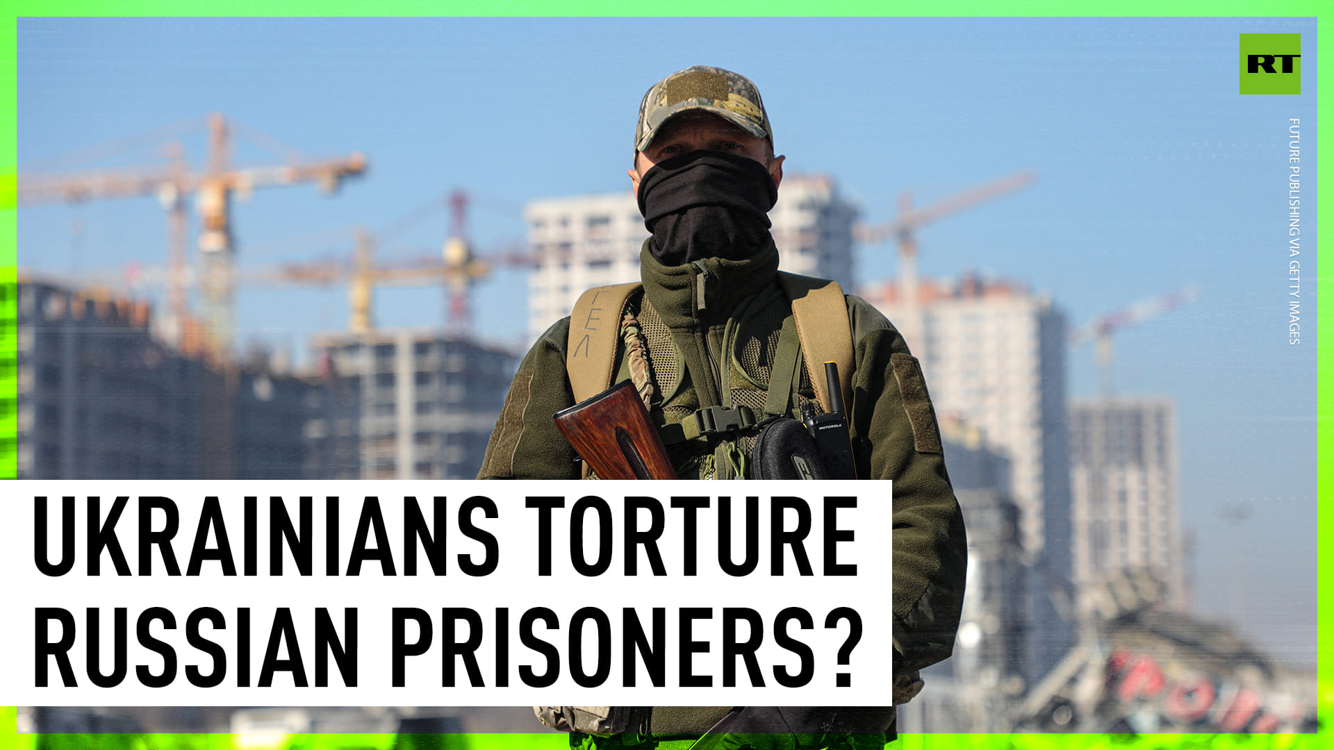 Ukrainians allegedly torture Russian troops