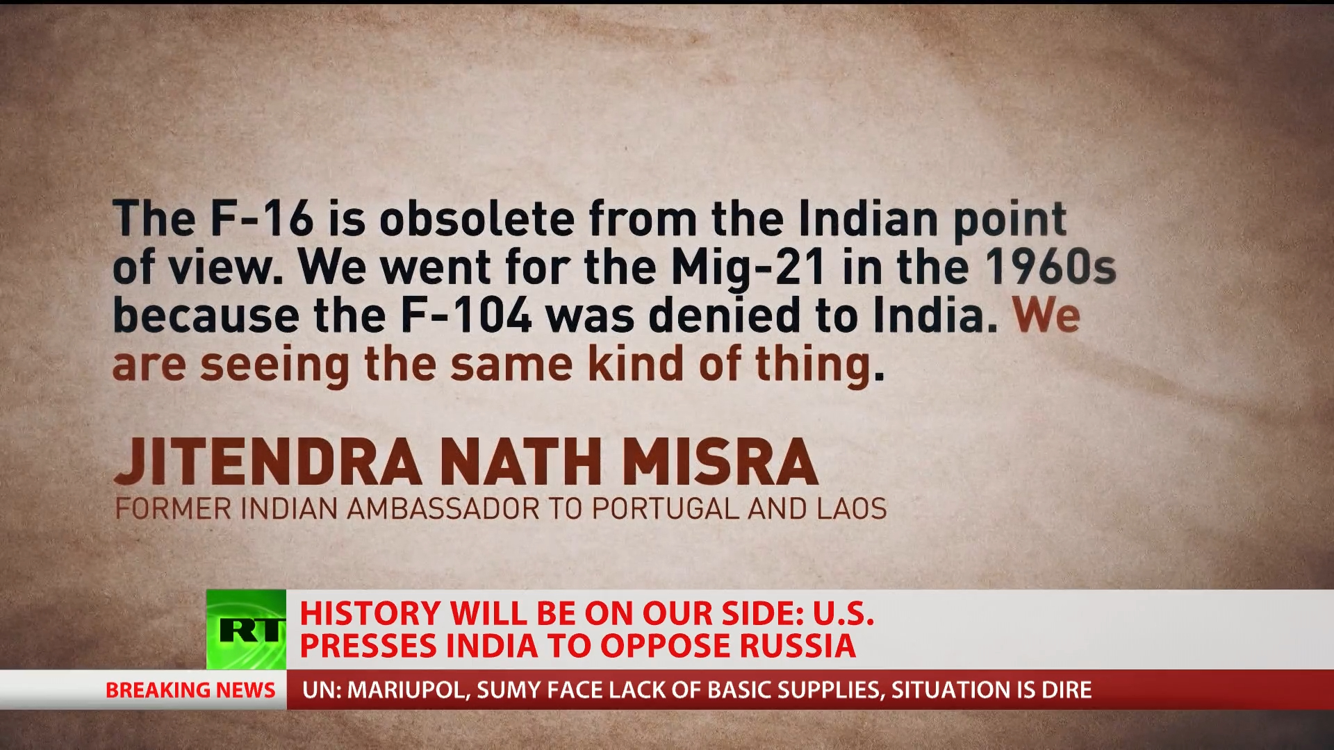 US piles pressure on India to oppose Russia