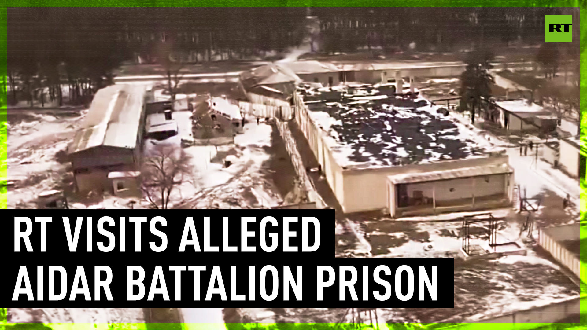 RT visits alleged Aidar battalion prison in LPR