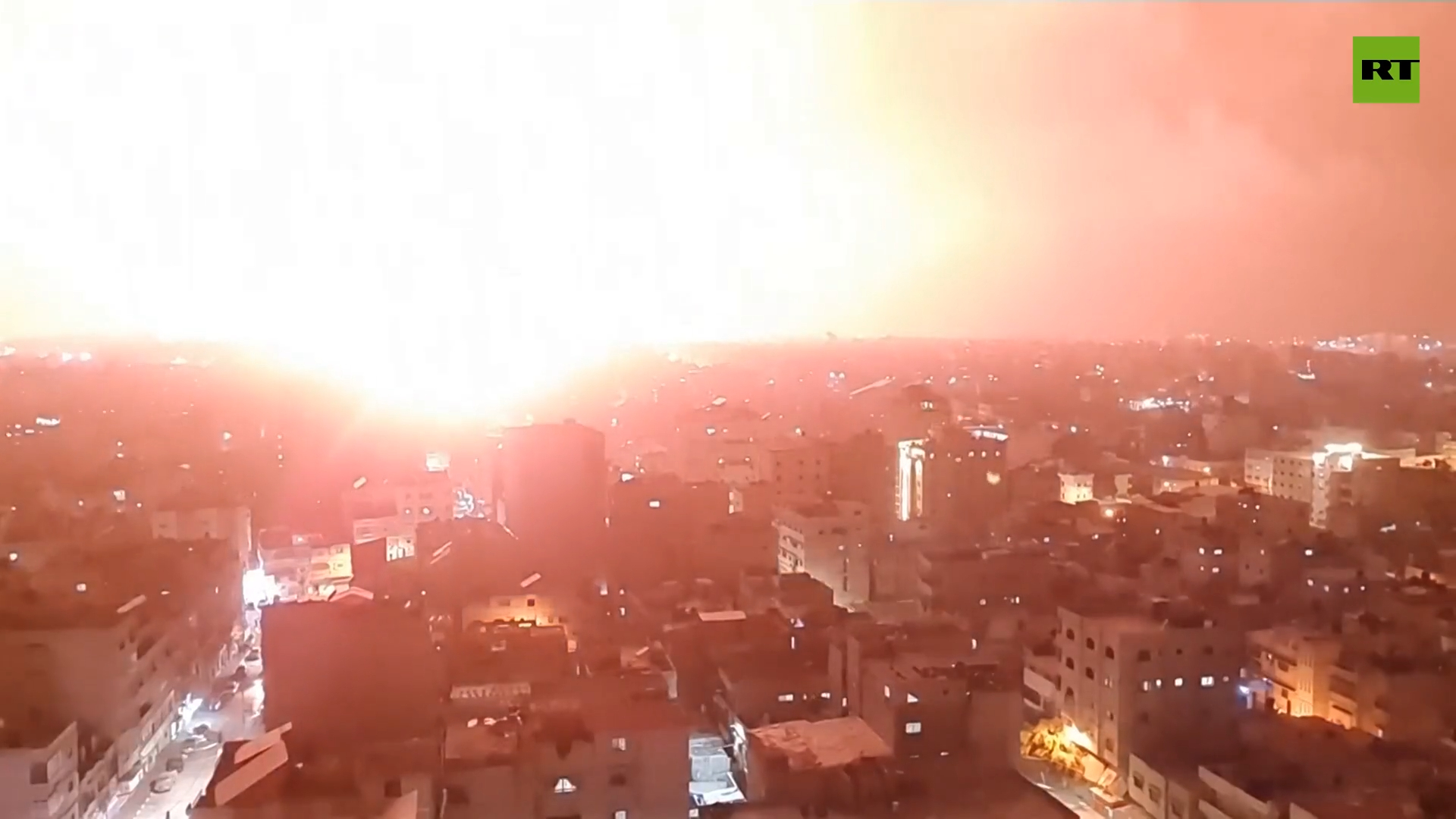 Explosions rock Gaza as Israeli jets strike Hamas ‘weapons manufacturing site’