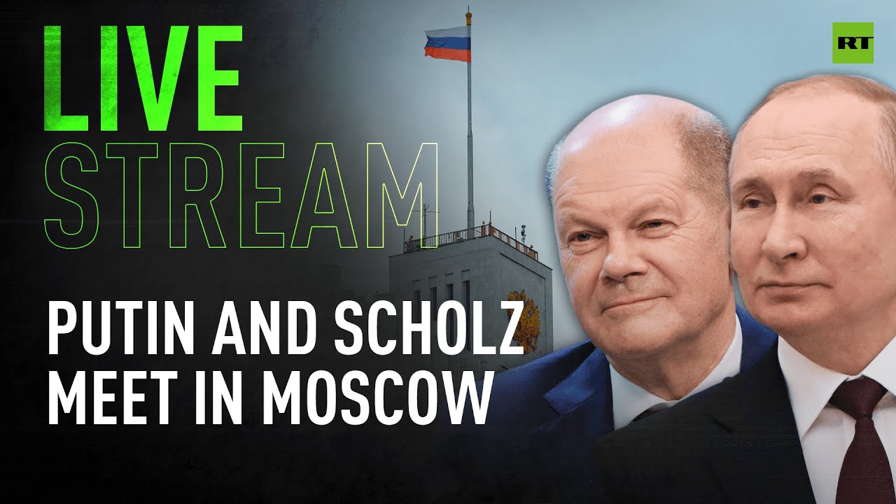 Putin and Scholz meet in Moscow [TAPE]