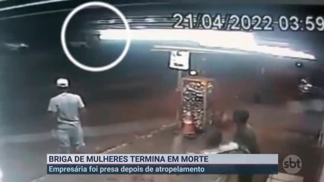 Culher atropela culher e a mata após discussão em goiânia primeiro_impacto_22_04_22_